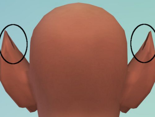Mermaid ears 'Swept' CAS preset