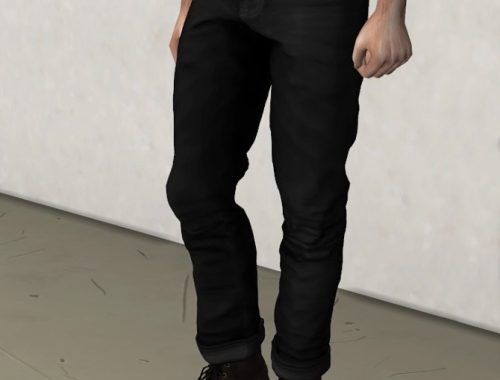 Rolled Cuff Jeans at Darte77