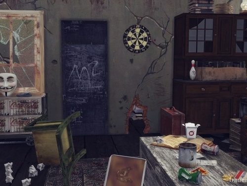 Abandoned apartment at Frau Engel