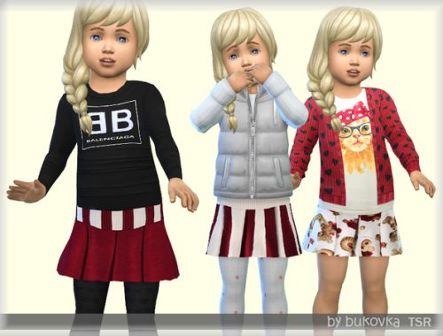 Set of clothes for the little girls by bukovka