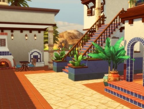 Mediterranean House at Simming With Mary