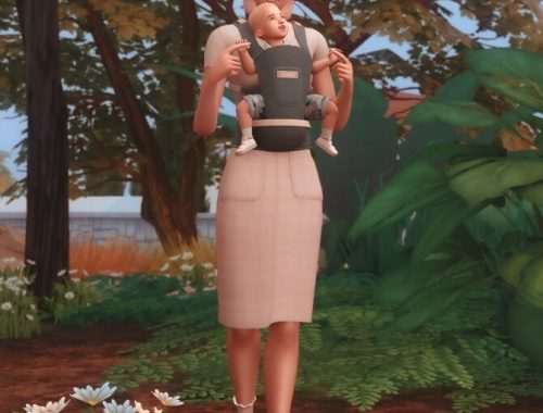 Baby Carrier Poses at Katverse