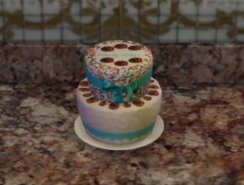 Baby Girl And Baby Boy Confetti Cakes by Laurenbell2016