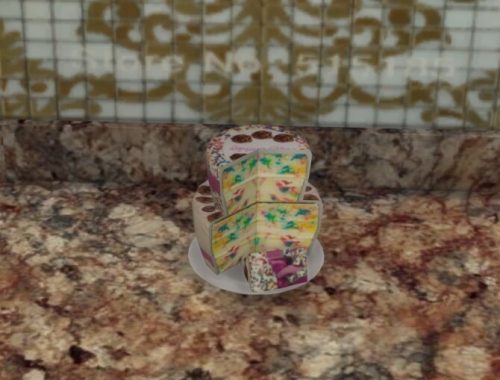 Baby Girl And Baby Boy Confetti Cakes by Laurenbell2016