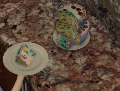 Baby Girl And Baby Boy Confetti Cakes by Laurenbell2016