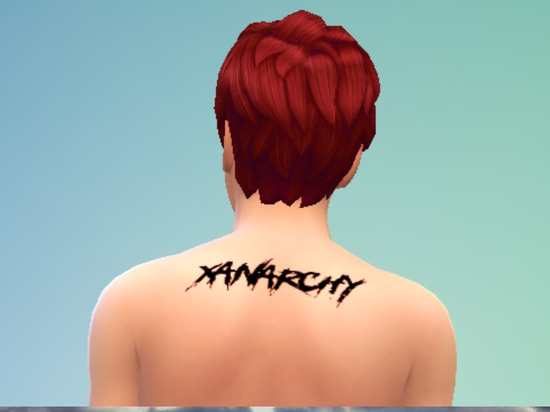 BabyBubba LilXan Back Tattoo - Image 2