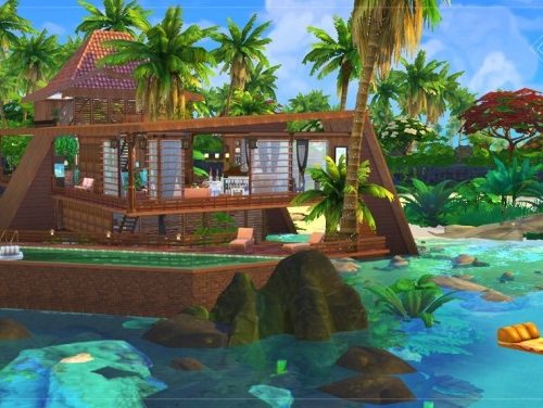 BACALAR HOUSE at RUSTIC SIMS