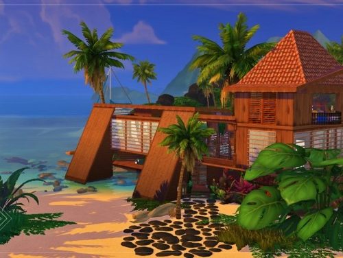 BACALAR HOUSE at RUSTIC SIMS