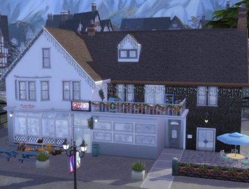 Baker’s Grocery Store at KyriaT’s Sims 4 World