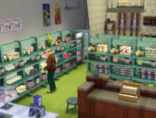 Baker’s Grocery Store at KyriaT’s Sims 4 World
