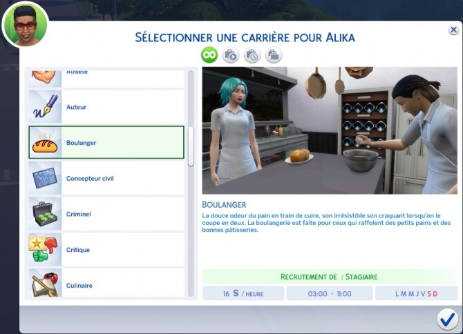 Bakery Career (Neia’s Careers) by sorG - The Sims 4 Catalog