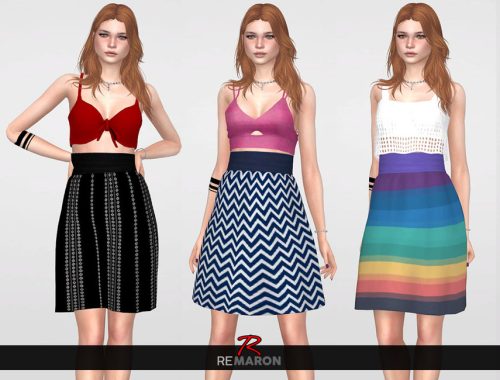 Balone Skirt for Women 01