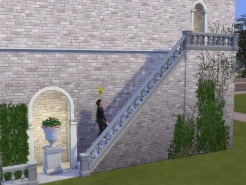 Baluster Stair Railing by TheJim07 at Mod The Sims