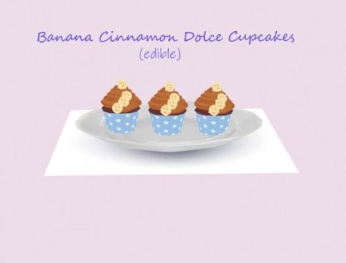 Banana Cinnamon Dolce Cupcakes by Laurenbell2016