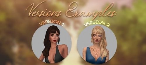 BANG BANG HAIR 2 versions at Candy Sims 4