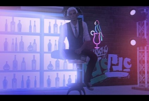 Bar stool pose pack at Rethdis-love