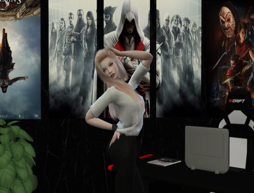 BarbarrojaSims - Standing postures female V1