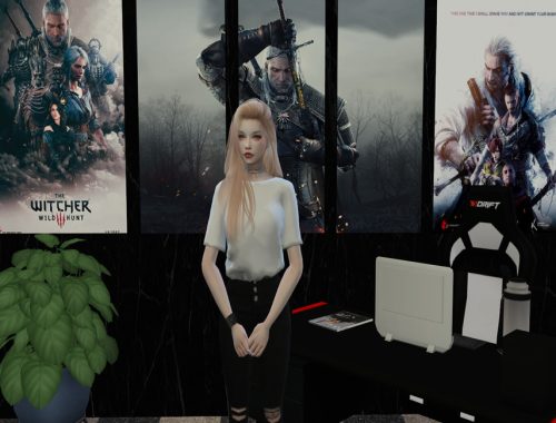 BarbarrojaSims - Standing postures female V1