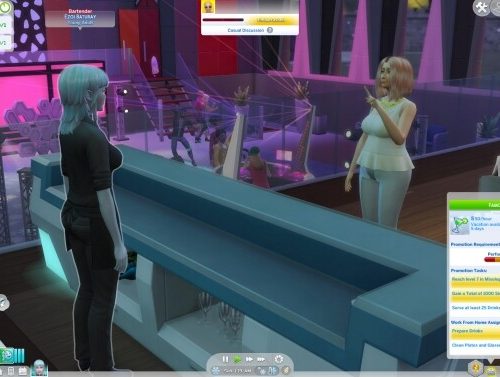 Barkeeper Career Mod by rubi
