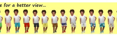 BASE GAME BELTED SHORTS TM at Sims4Sue