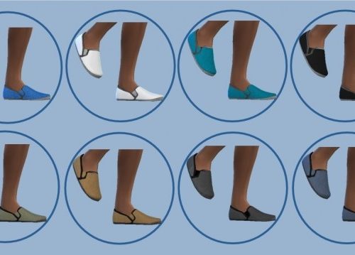BASE GAME CANVAS ESPADRLLES at Sims4Sue