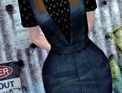Base Game Compatible Dress at Jenni Sims