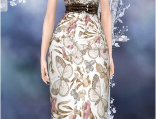 BASE GAME COMPATIBLE Dress at Jenni Sims