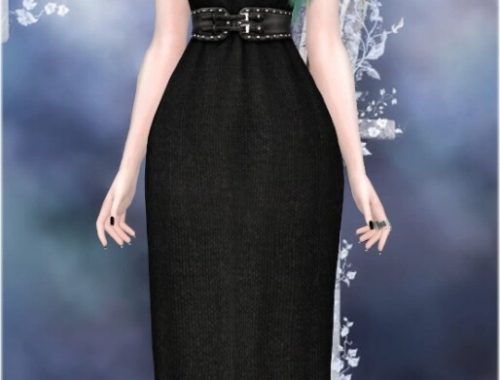 BASE GAME COMPATIBLE Dress at Jenni Sims