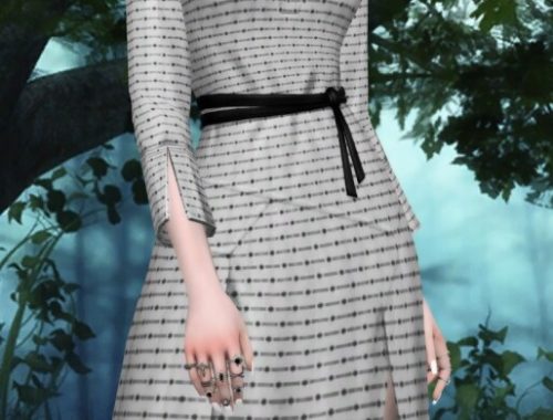 BASE GAME COMPATIBLE DRESS at Jenni Sims