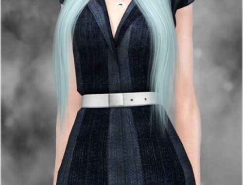BASE GAME COMPATIBLE DRESS at Jenni Sims