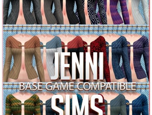 BASE GAME COMPATIBLE JACKET TOP at Jenni Sims
