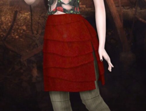 BASE GAME COMPATIBLE skirt at Jenni Sims