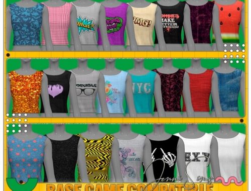 BASE GAME COMPATIBLE Top at Jenni Sims