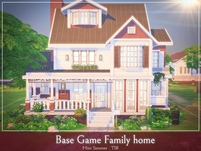 Base Game Family home - The Sims 4 Catalog