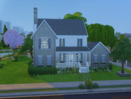 Base Game Large Family Home (No CC)