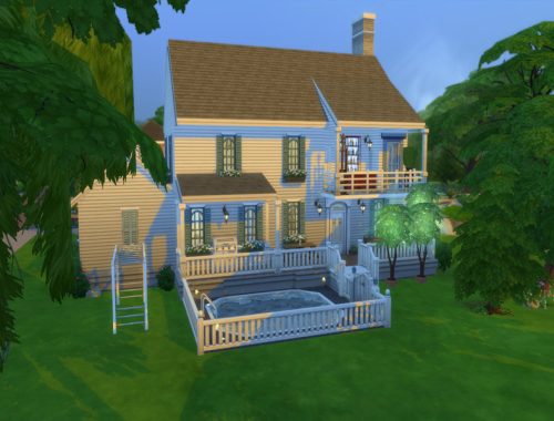Base Game Large Family Home (No CC)