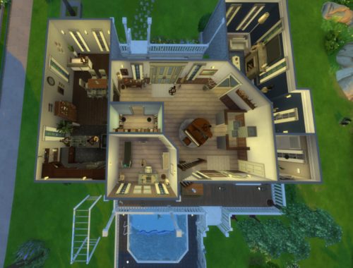 Base Game Large Family Home (No CC)