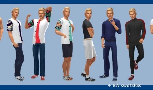 BASE GAME LOW-TOP SNEAKERS at Sims4Sue