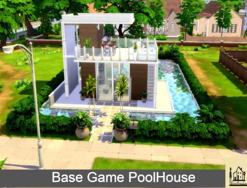 Base Game Poolhouse |No CC