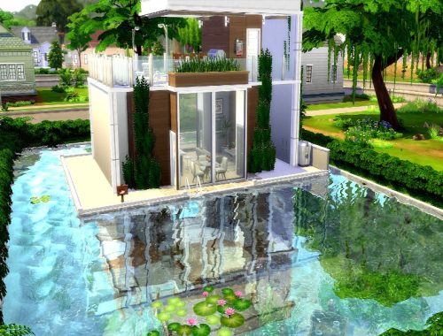 Base Game Poolhouse |No CC
