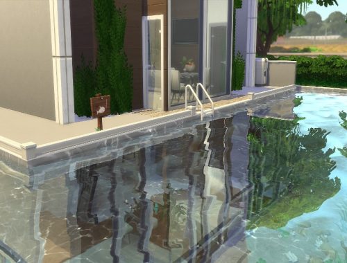Base Game Poolhouse |No CC