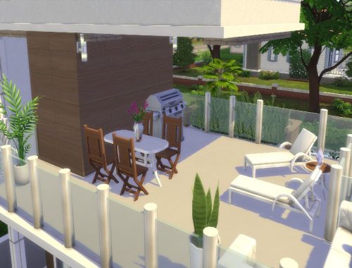 Base Game Poolhouse |No CC