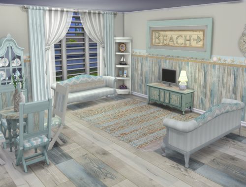 Base Game recolour Beachy Vibes Set