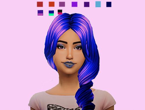 BaseGame Hairstyle RetextureRecolor
