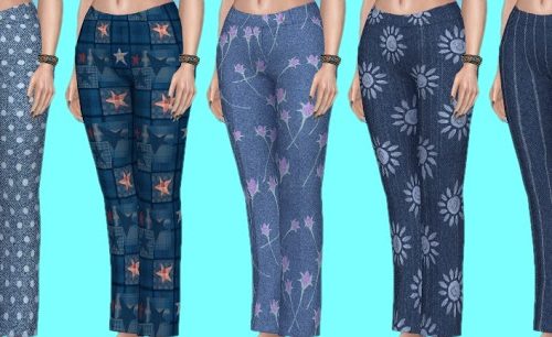 Basegame Jeans Recolors at Annett’s Sims 4 Welt