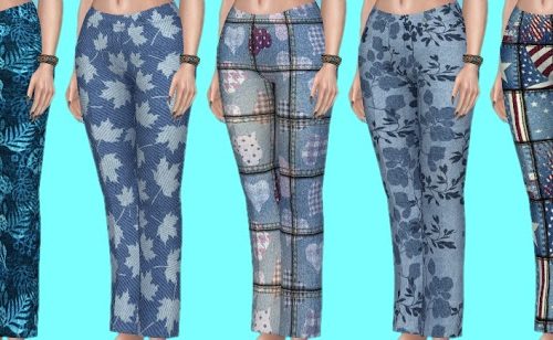 Basegame Jeans Recolors at Annett’s Sims 4 Welt