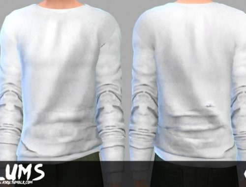 Basic Cotton Pullover for AM at A3RU