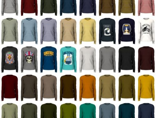 Basic sweatshirt at LazyEyelids