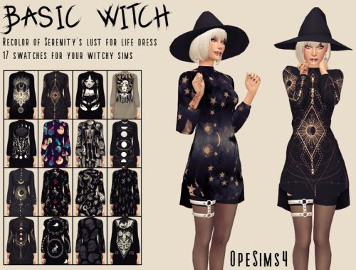 | Basic witch | - mesh required