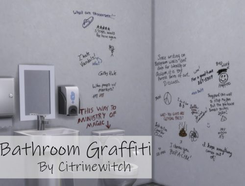 Bathroom Graffiti